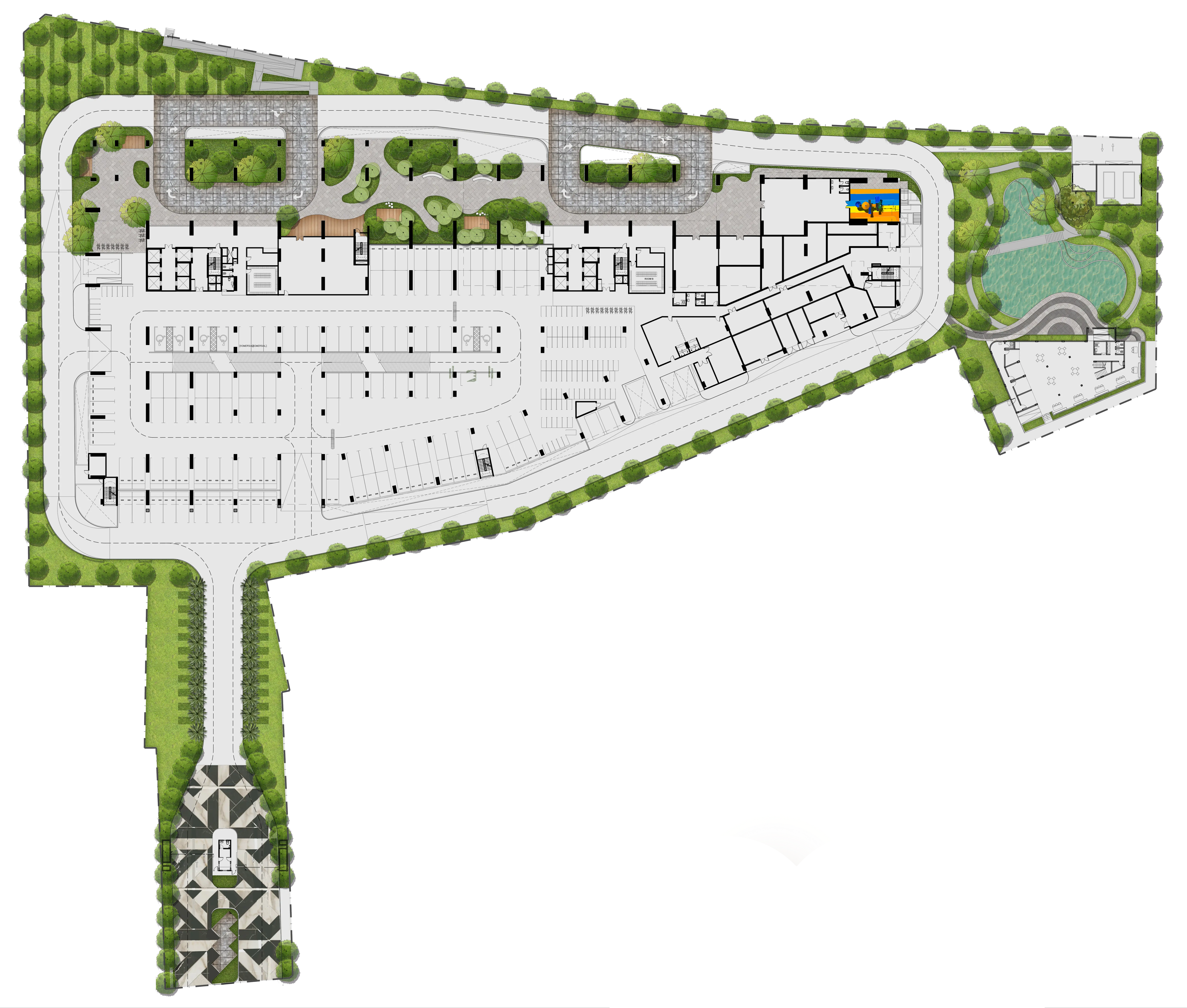 facility floor plan